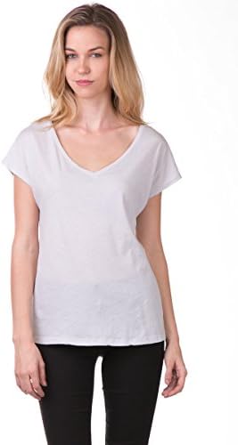 [Fits Cloth] Grey Between Cool N Dark Basic V Neck Tee Small