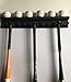 Baseball Bat Rack Ball Holder Display 11 Bats 6 Balls Black Softball Heavy Duty Rack for Storage and Organization (Hardware Included)