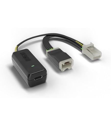 VASTHOME Dash Cam Power Adapter - 12-pin Type A For Toyota, Honda, Subaru (5V/2A Output)
