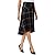 NY Collection Plaid High-Low Skirt