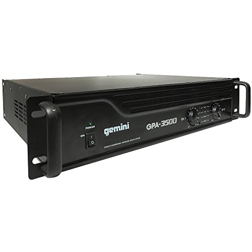 Gemini GPA-3500 3000W Professional DJ Power Amplifier