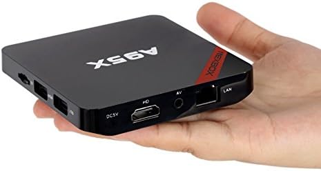 Haswe Android 6.0 4K TV Box NEXBOX A95X 1GB Ram 8GB Rom Amlogic S905X Quad Core 64 Bit 1080P Small and Smart Set Top TV Box with Learning Remote