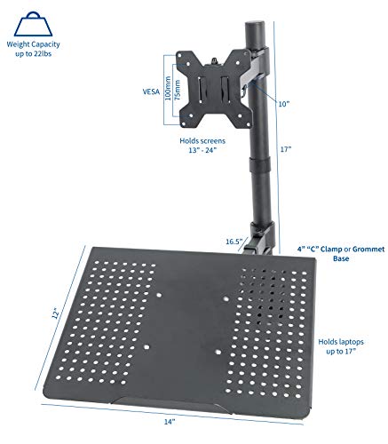 1 VIVO+Adjustable+Computer+Monitor+STAND+V002C