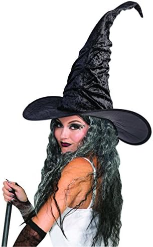 Deluxe Vintage Witch Hat | 18” Tall, Perfect Complement For A Halloween Costume