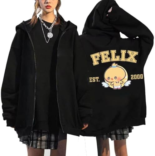 Amazon.com: SKZ Hoodie New Album Concert Zip Up Hoodie Jacket