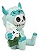 Ebros Small Furry Bones Ice Creature Yeti The Snowman Skeleton Figurine 3