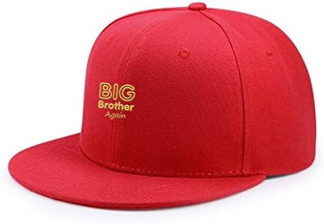 X22X Big Brother Again golg Embroidery Adjustable Snapback Baseball Cap Hip Hop Hat Red