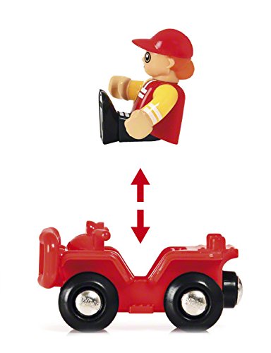 BRIO 33893 Flughafen-Gepäckwagen Zubehörteil Holzeisenbahn – Bild 4