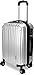 Utopia Home 20-Inch ABS Lightweight Carry - On Spinner Luggage - Silver