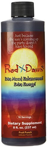 Red Dawn Liquid 8 oz. Bottle - Energy Drink by GoEnhancers.com