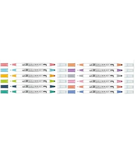 Amazon.com : Kuretake ZIG ART & GRAPHIC TWIN DEEP 12V (Japan