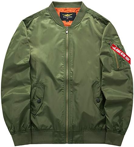 2018 Flight Jacket Air Force 1 Army Wind MA1 Pilot Jacket Fashion Casual Fat Baseball