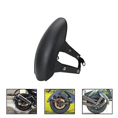 Aneil Universal Motorcycle Rear Wheel Fender,Black Plastic Mud Guard Mud Flap Splash Guard for Motorcycle Electric Vehicle - Thumbnail 5