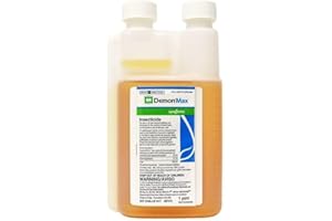 Quality Chemical Demon Max EP Insecticide 25.3% Cypermethrin - 1 Pint - Makes 32 gallons of Finished Solution