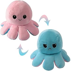 N2-CUTE-DOUBLE-SIDED-OCTOPUS-Plushy-Uk-Show-Your-Mood-Without-Saying-A-Word-PINK-LIGHT-BLUE-Double-Sided-Plushie-Squid-Gift N2 CUTE DOUBLE SIDED OCTOPUS Plushy Uk. Show Your Mood Without Saying A Word. PINK & LIGHT BLUE Double Sided Plushie Squid Gift.