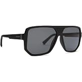 VonZipper Roller Sunglasses Matte Black with Grey Lens