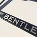 Matte Black Laser Engraved Bentley Stainless Steel USA License Plate Frame With Engraved Steel Logo Screw Cap Combo 12.25