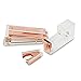 DS DRAYMOND STORY Rose Gold Acrylic Stationery Bundle 1) Stapler 1) Tape Dispenser 1) Staple Remover (Thank You Gifts Doctor)