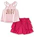 Juicy Couture Baby Girls 2 Pieces Shorts Set-Straps Top, Pink, 24M