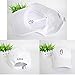 Pack of 2 Embroidery Cotton Boys Girls Buckle Back Adjsutable Hip Hop Hat Baseball Cap, Black/White, Finger