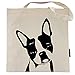 Pet Studio Art Duke the Boston Terrier Tote Bag