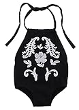 Baby Girl Cotton Embroidered Bodysuit Romper Outfits Summer Sunsuit Clothes