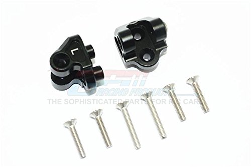 Aluminum Rear Upper Axle Mount Set For Rear Suspension Links For LOSI 1:6 4WD Super Baja Rey LOS05013 / Super Baja Rey 2.0 LOS05021 Upgrades - Black