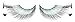 Zinkcolor Mint Blue Feather False Eyelashes F151 Dance Halloween Costume