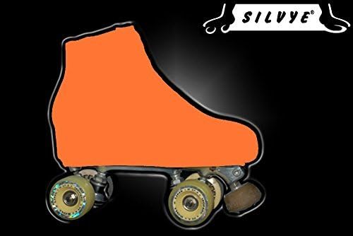 BOOT COVERS FOR ARTISTIC SKATE (FLUOR ORANGE, SIZE M)
