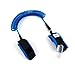 Child Safety 2 Pack Anti Lost Child Wrist Leash - Skin Friendly - Cotton Strap Safety Harness 1.5 & 2.5 m - Brace Restraint Harnesses & Leashes for Children - Bonus Child Finger Toothbrush (Blue)