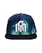 INTO THE AM Cold Galaxy Snapback,Blue,One Size