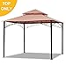 ABCCANOPY Patio Soft Top Gazebo Replacement 10'X10' Breeze Cover for Gazebo Model D-GZ136PST-N (Only Top, Beige)