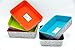 Welaxy Felt Drawer Organizer Storage Bins Cosmetic Makeup Organizer bin(Orange)