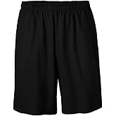 Soffe Men's Classic Cotton Pocket Short Black Large