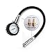 Tire Pressure Gauge 100 PSI , AUPERTO Tire Gauge Heavy Duty with 4pcs Free Valve Caps Best for Car Motorcycle Bike Truck RV SUV ATV (100 PSI)