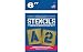 PRO ART 3010-6 6-Inch Painting Stencil Set, Letters and Numbers primary