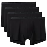David Archy Men's 4 Pack Underwear Micro Modal Ultra Soft Trunks