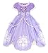 Filare Girls Princess Sofia Dress Costume Halloween Cosplay Birthday Party Kids Clothes Outfit 2T 1-2 Years
