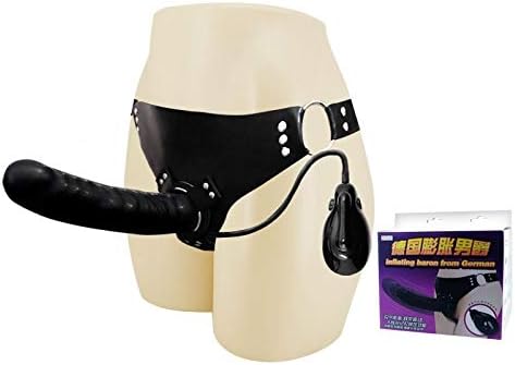 Missgama Inflatable Péggīng Strápǒn, Vibrating Women Toy Relax Wand Toys for Lesbian Pants Strap on Strapless