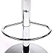 BestMassage Set of 2 Adjustable Height Swivel Bar Stools w/Chrome Base Counter Height Stool