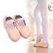 STELLE Premium Authentic Leather Ballet Slipper/Ballet Shoes (Toddler/Little Kid) (10MT, Ballet Pink)