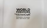 KitchenCraft World of Flavours Stoneware Lasagne Dish 33x23cm White view 6