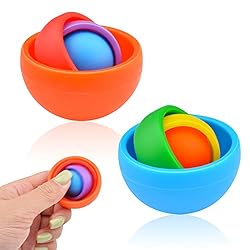 Yrissmiss Fidget Toy for Adults, 2 Pack Fidget Gyro