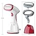 Portable Garment Clothes Steamer for Removing Stubborn Wrinkles - 260ml Travel Size HandHeld Garments Steamers with High Capacity for Better Ironing at Home and Traveling - Best Fabric Steam
