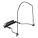 Eison Harmonica Holder 10 Holes Harmonica Holder ET10H Black Neck Hands Free with Anti-Scratch Felt Pads to Protector Harmonica