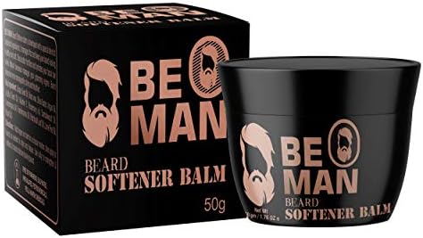 Be O Man - Beard Softerner Balm - 50 g - Manages frizz, hydrates and nourishes hair, keeps beard healthy and soft