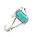 Cafurty Bella Bangle Adjustable Vintage Silver Plated Turquoise Alloy Bracelet For Women