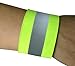Attmu High Visibility Reflective Wristbands/Belt/Armbands (2 Pack/1 Pairs), Reflective Ankle Strap Ankle Bands Running Gear - Perfect for Runners, Walkers, Cyclists and as Bike Pant Leg Straps