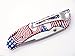 Buck 285 Bantam USA US American Flag Medium Folding Hunter Lockback Pocket Knife