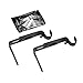 Umbra 244930-038 , Black Adjustable Bracket for Drapery Rod, Single Pack with 2 Piece